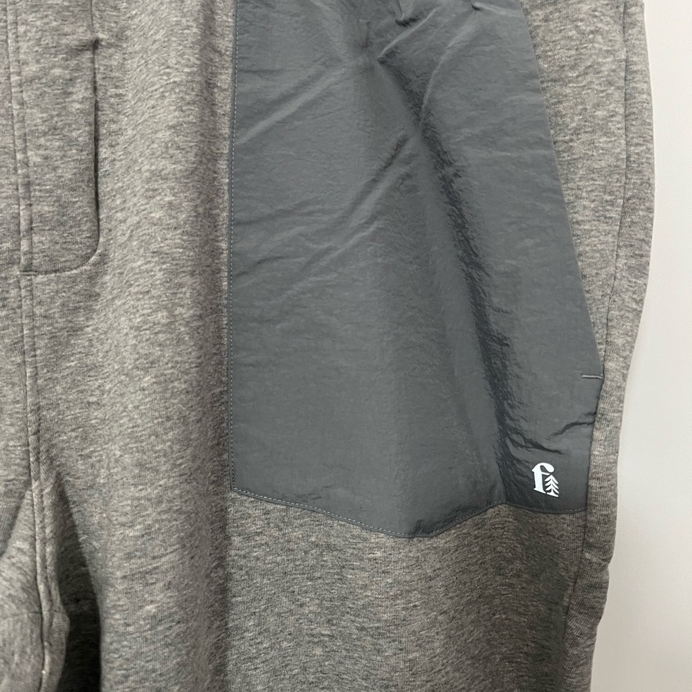 Big & Tall Men’s Gray Sweatpants Tapered Legs Size 3X - Picture 7 of 8